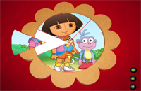 Dora The Explorer - Round Puzzle